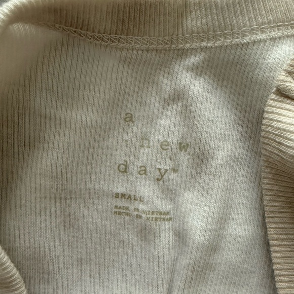 a new day Ribbed Tank - Picture 2 of 3